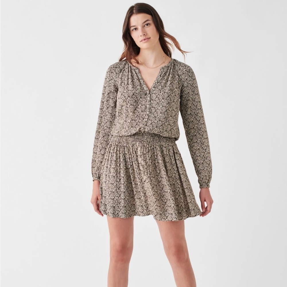 Faherty Summer Dress with floral print, S